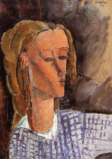 Amedeo Modigliani Portrait of Beatrice Hastings Germany oil painting art